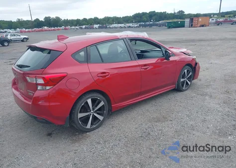 2018 Subaru Impreza 2.0I Sport из США, поврежденный, VIN 4S3GTAL63J3742517